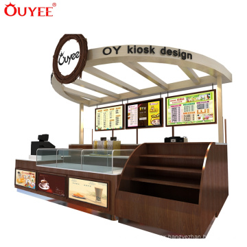 Shopping Mall Juice Bar Kiosk Design Operating Counter Milk Tea Kiosk Design Small Bar Counter Designs